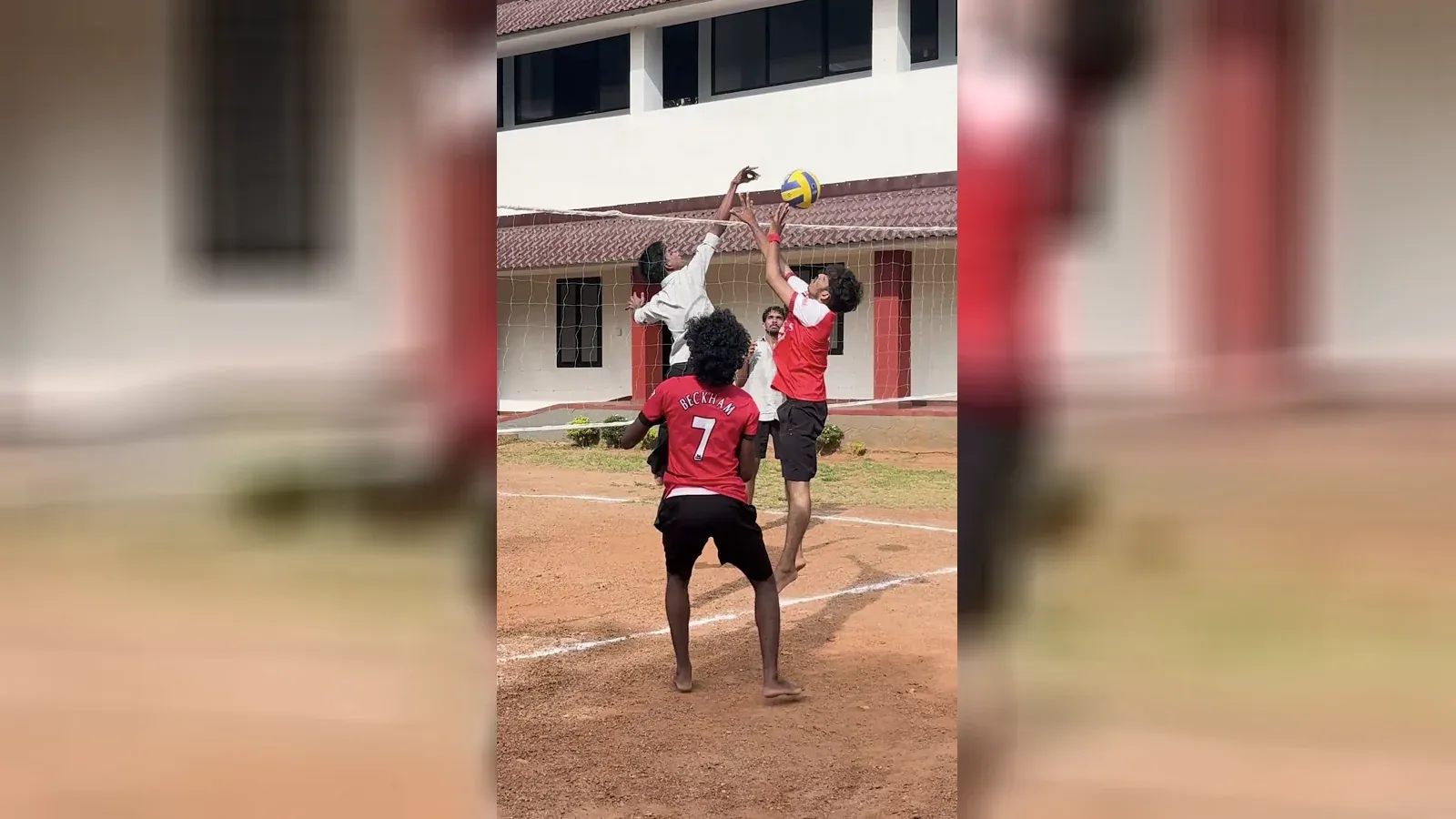 Volleyball play at ATHLETON 2K26, a still from the supplied highlight video.