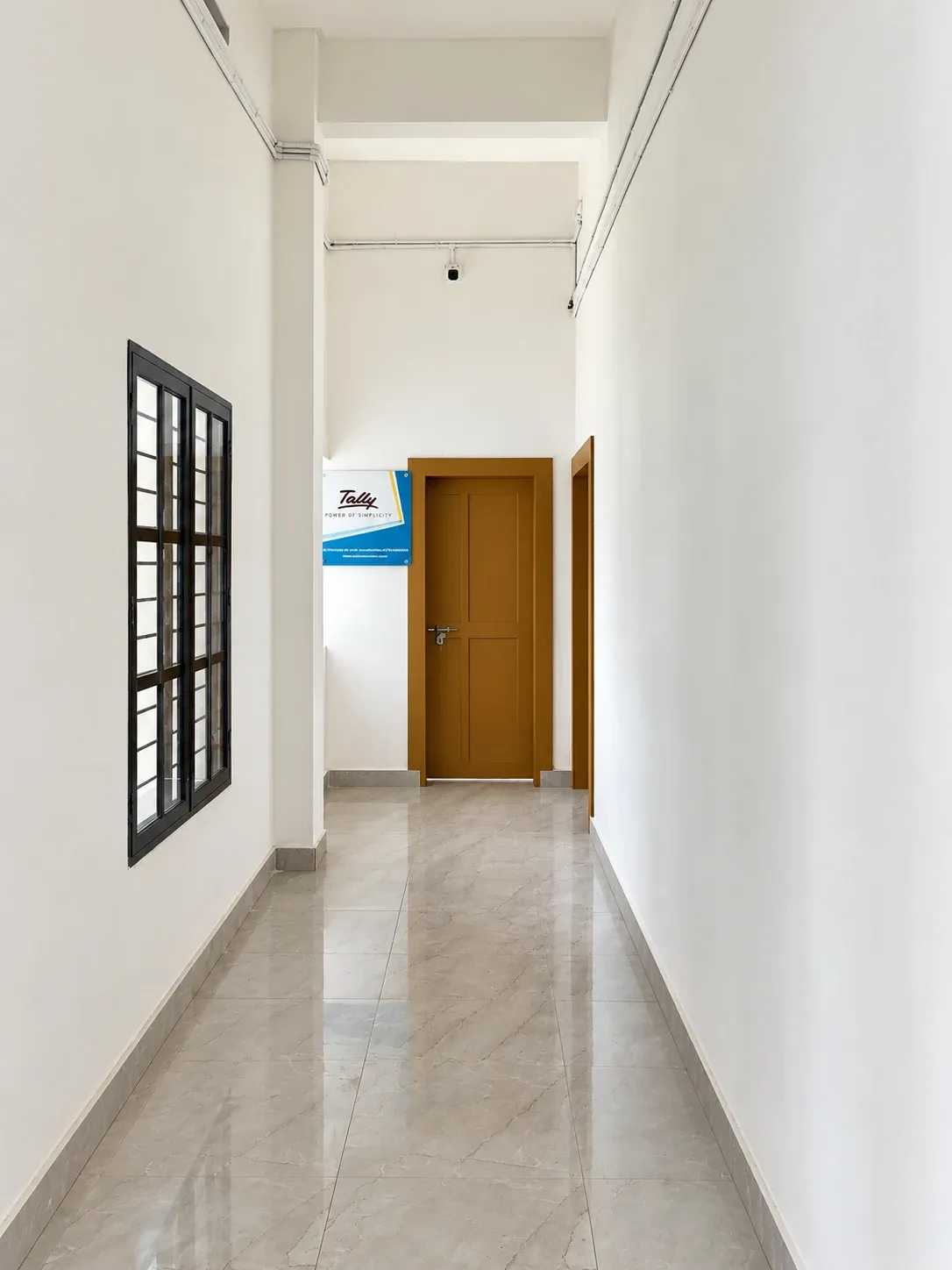 Indoor corridor at ETCES
