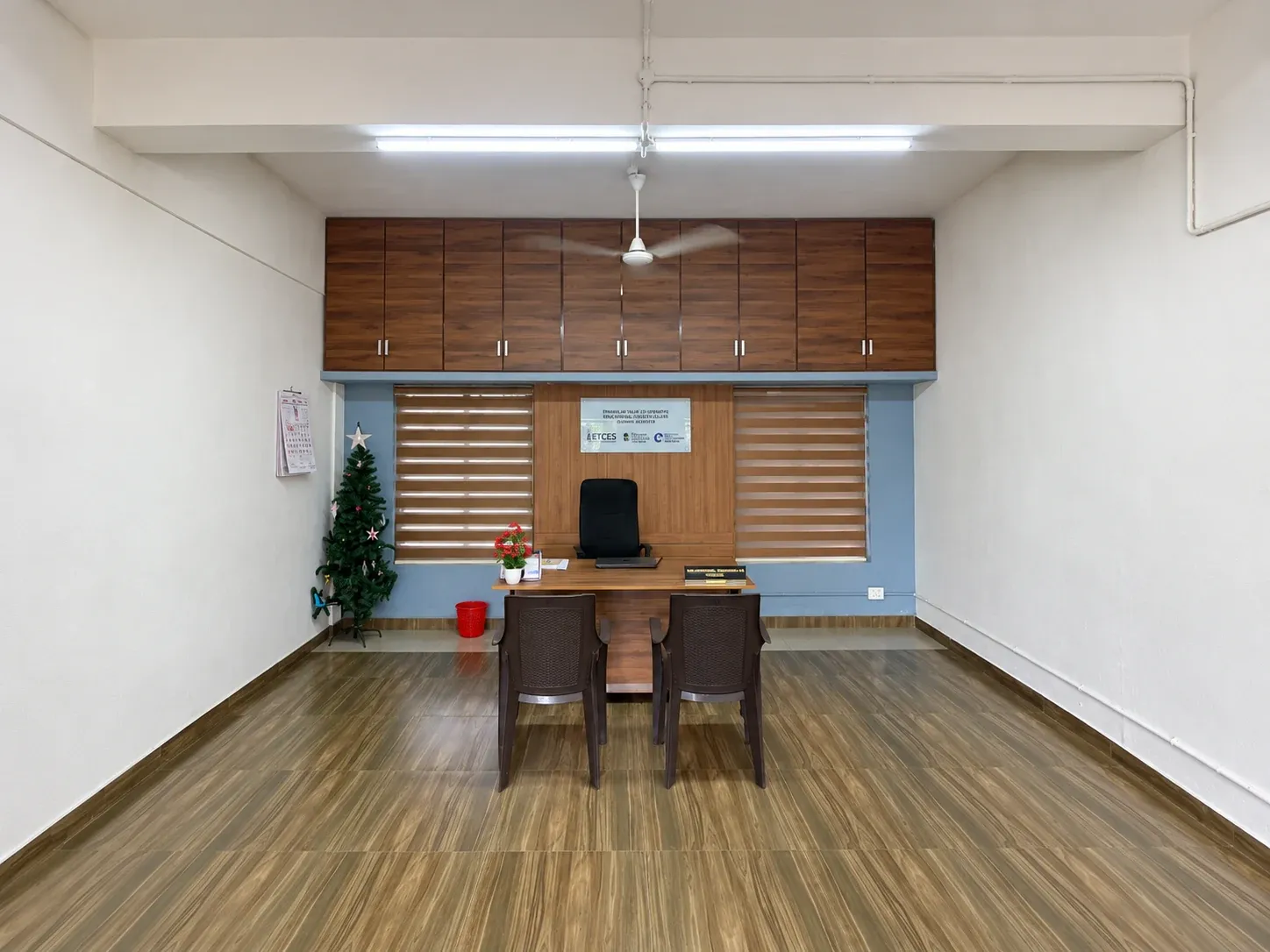 ETCES Principal’s office interior