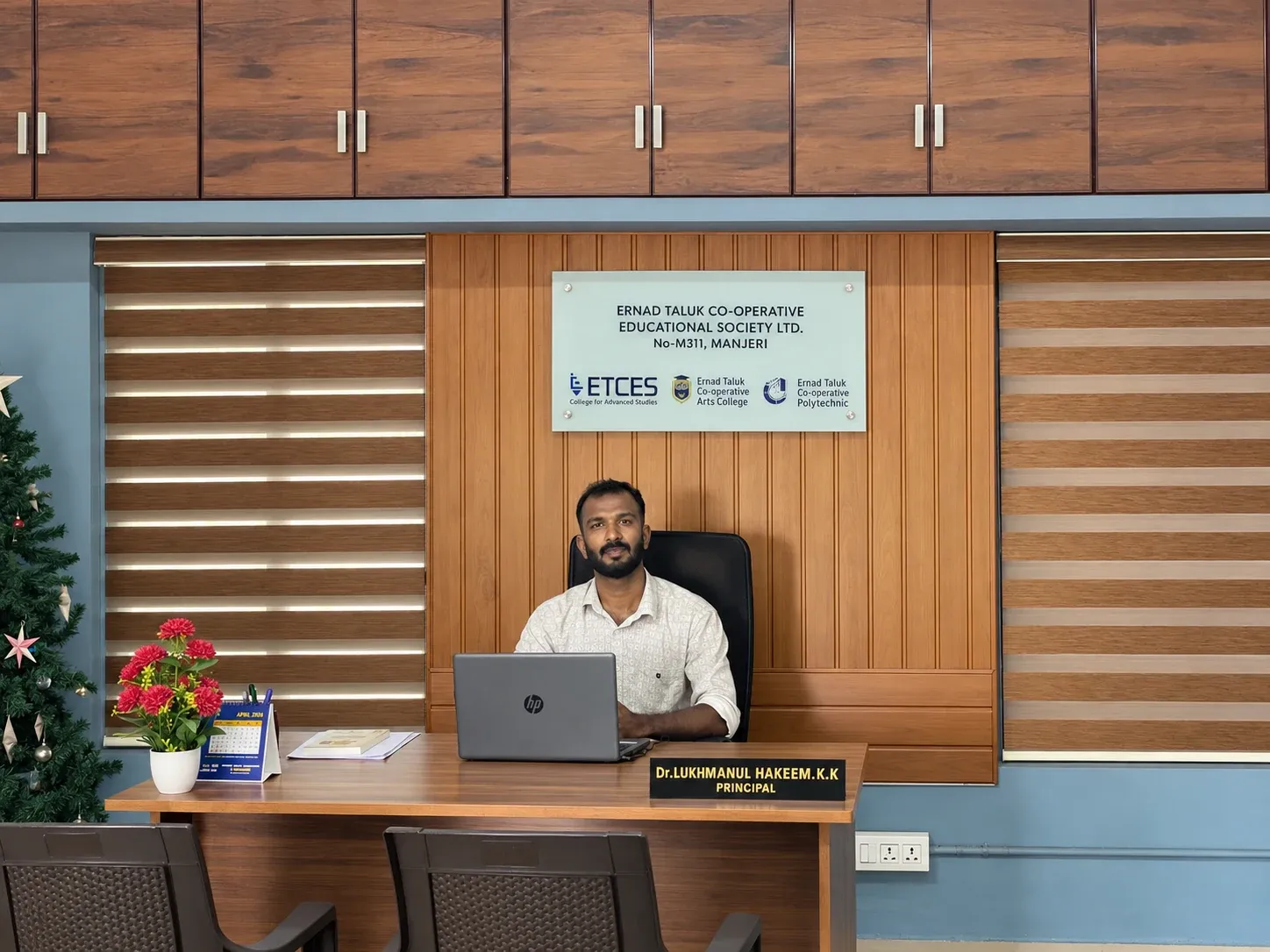 ETCES Principal’s office, front view