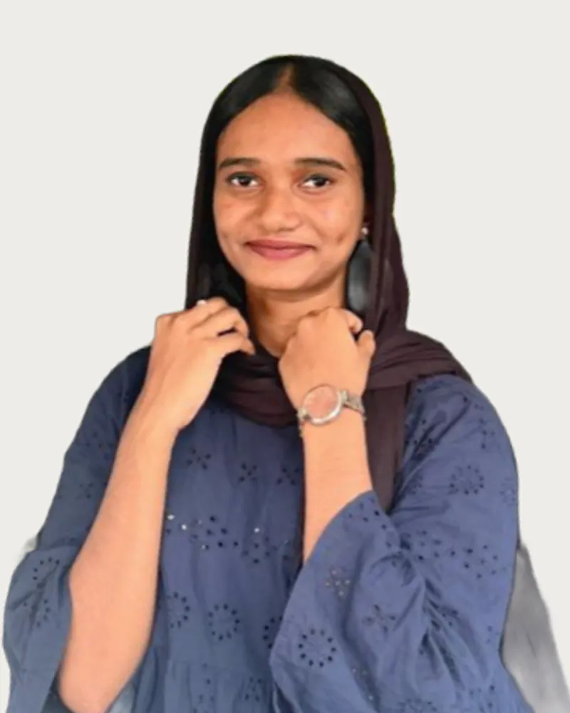 Fathima Sana C, Sociology Association Secretary, ETCES Student Union 2026–2027