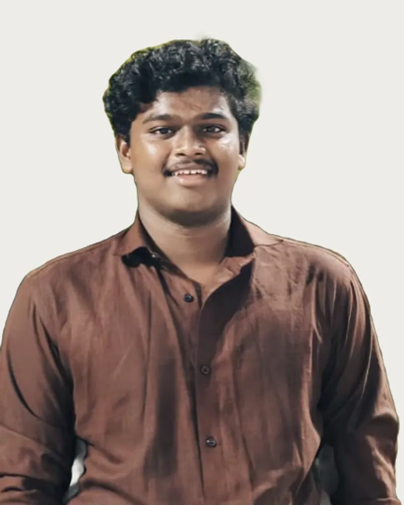 Hrishikesh M, University Union Councillor, ETCES Student Union 2026–2027