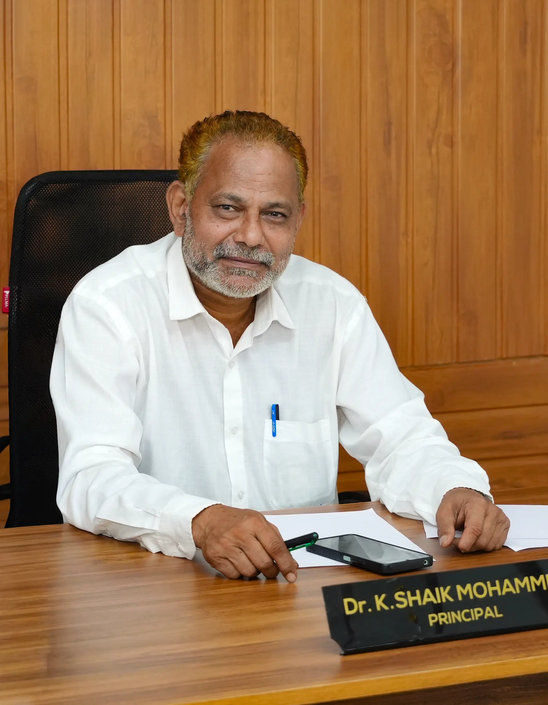 Principal_Dr.K.Shaik Mohammed
